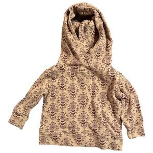 Kate Quinn Organic Cotton Girls Patterned Hoodie